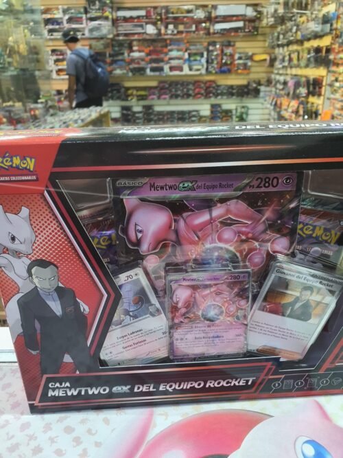 caja de mewtwo equipo roket
