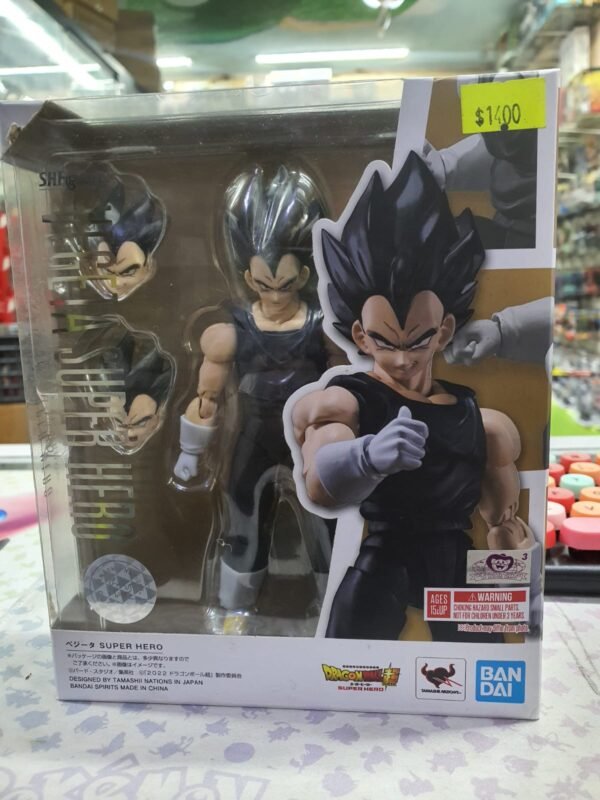 vegeta super hero shf